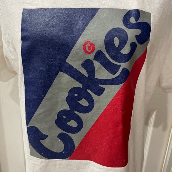 Y2K RETRO T-SHIRT COOKIES ERRYBODY EATS 100%COTTON MADE IN USA SIZE MEDIUM - Picture 6 of 11